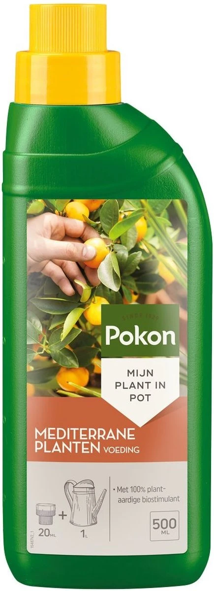 Pokon Mediterrane Planten Voeding - 500ml - Voor Citrus En Mediterrane Planten 1 Pokon Mediterrane Planten Voeding - 500ml - Voor Citrus En Mediterrane Planten