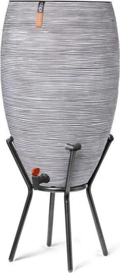 Capi Europe - Regenton Rib NL - 56x123 - Ivoor - Voor Binnen En Buiten - RKOFI1132 -Beroemde Tuinonderhouds Winkel 531x1200