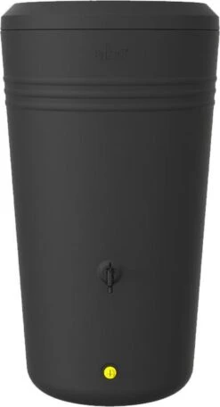 Elho Green Basics Regenton - Regenton - Living Black - Buiten - 200 Liter -Beroemde Tuinonderhouds Winkel 650x1200