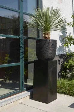 Capi Europe - Bloempot Bol Rib NL - 43x41 - Antraciet - Voor Binnen En Buiten - KOFZ933 -Beroemde Tuinonderhouds Winkel 799x1200 18