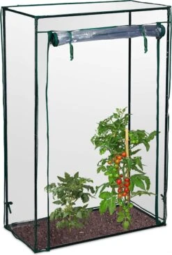 Relaxdays Tomatenkas 150x100x50 Cm - Tuinkas Tomaten - Foliekas - Serre - Kweekkas - PVC -Beroemde Tuinonderhouds Winkel 812x1200 3
