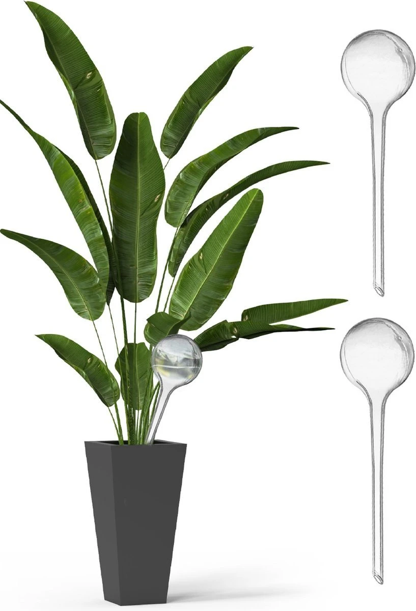 Benson Waterdruppelaar - 2 Stuks - Kunststof - 40 Ml - Waterbol 2 Benson Waterdruppelaar - 2 Stuks - Kunststof - 40 Ml - Waterbol - Afbeelding 2