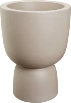 Elho Pure Coupe 35 - Bloempot Voor Binnen & Buiten - Ø 34.9 X H 49.0 Cm - Beige/Balanced Beige -Beroemde Tuinonderhouds Winkel 820x1200 2