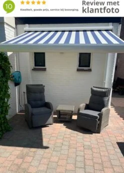 Loungeset Duoset Melia 2 Verstelbare Stoelen + Tafel - Balkonset -Beroemde Tuinonderhouds Winkel 864x1200