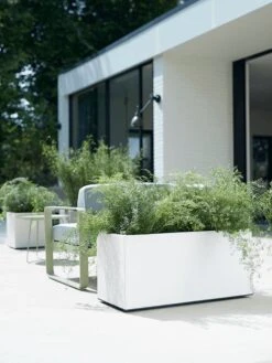 Elho Vivo Matt Finish Lang Wielen 90 - Grote Staande Plantenbak Voor Binnen & Buiten - Gemaakt Van Gereycled Plastic - L 39 X W 88 X H 41 Cm - Zwart -Beroemde Tuinonderhouds Winkel 900x1200 8