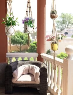 4 Stuks Luxe Jute Plantenhangers - Boho Handgeweven Katoen Hangpot Voor Binnen/Buiten - Hangende Bloempot Met Kralen - Macramé Touw/Koord Hangplant Houder - Bohemian Wandhanger Decoratie - Plant Hanger - Verticale Tuin Bloempothouder Planthanger 11 4 Stuks Luxe Jute Plantenhangers - Boho Handgeweven Katoen Hangpot Voor Binnen/Buiten - Hangende Bloempot Met Kralen - Macramé Touw/Koord Hangplant Houder - Bohemian Wandhanger Decoratie - Plant Hanger - Verticale Tuin Bloempothouder Planthanger -Beroemde Tuinonderhouds Winkel 923x1200 3