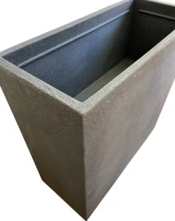 4gardenz® Stone Rechthoekige Bloembak Voor Buiten - 60x60x26cm -Beroemde Tuinonderhouds Winkel 952x1200