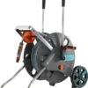 GARDENA - AquaRoll L CleverRoll L Easy Set Slangenwagen - Maximaal 50 Meter - Verstelbare Handgreep